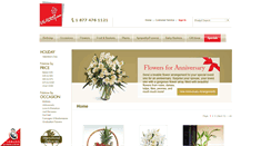 Desktop Screenshot of 416-florist.com